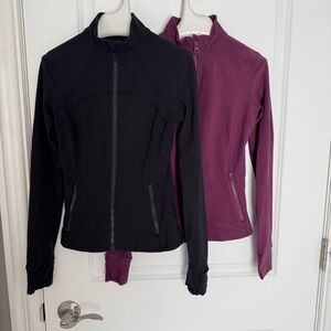SHEIN Black and Purple Jackets size S
